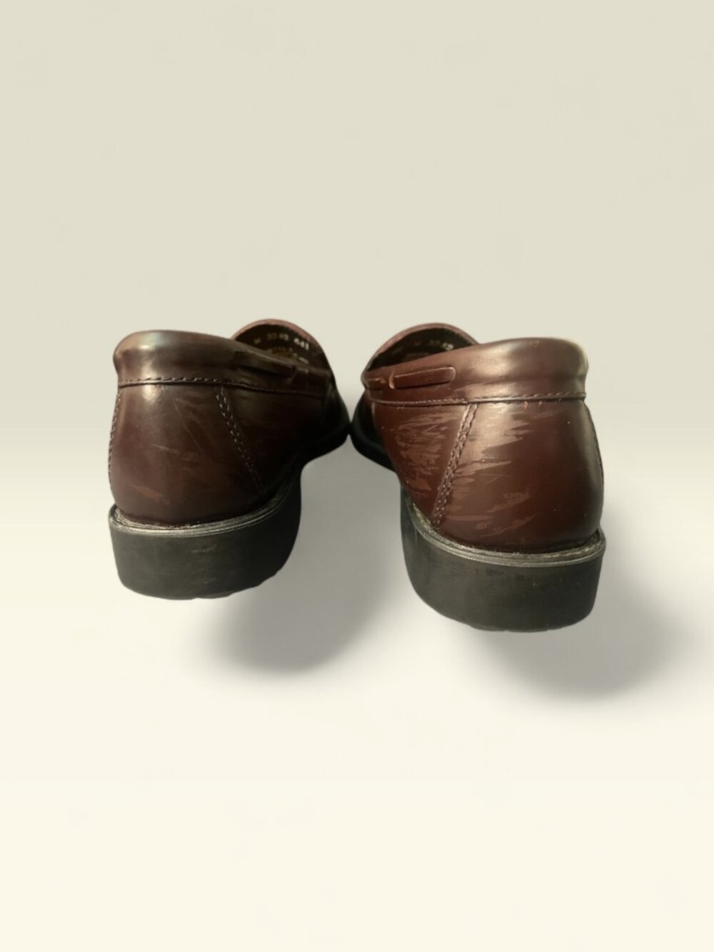 G.H. Bass Weejuns Marietta II Tassel Loafers Brown Leather Kiltie 6.5 Classic - Picture 4 of 10